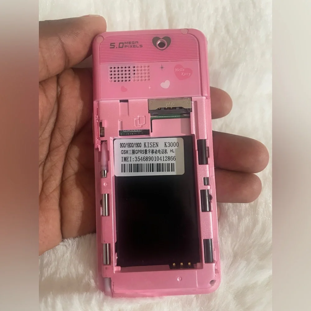 RARE Hello Kitty Kisen K3000 Cell Mobile Phone HK LIMITED EDITION 💕💕💕